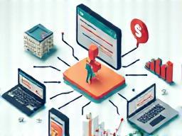 Illustration of digital marketing strategies and growth